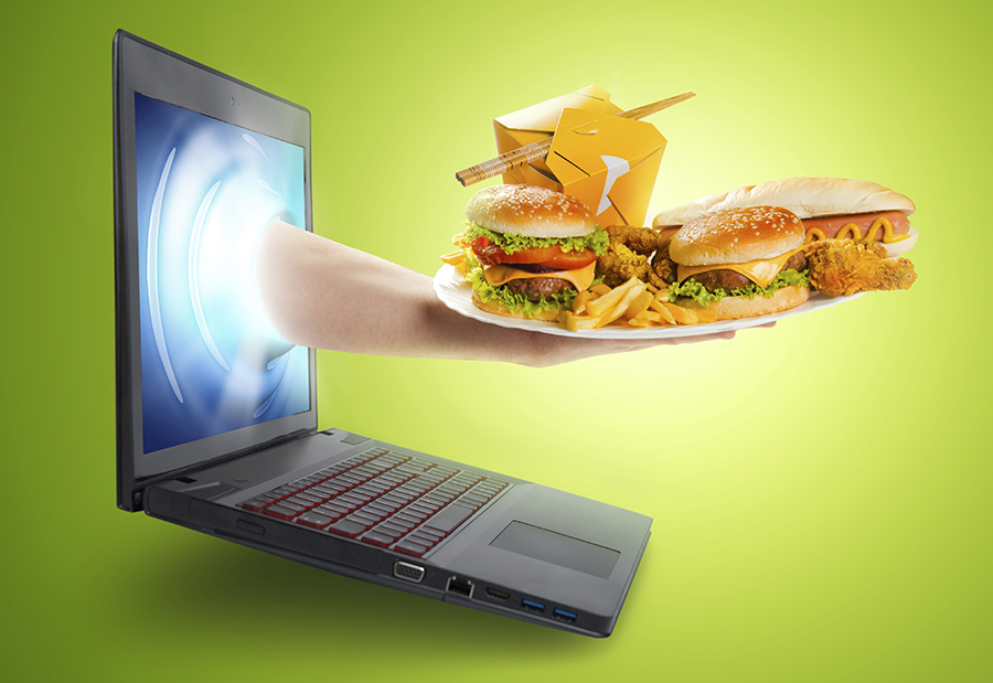 Americans Addicted to Getting Food off the Internet