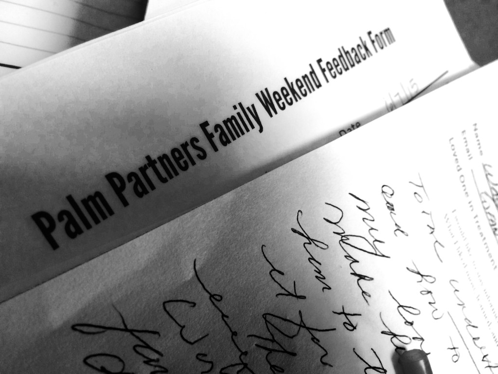 Personal Letters from Palm Partners Family Program 